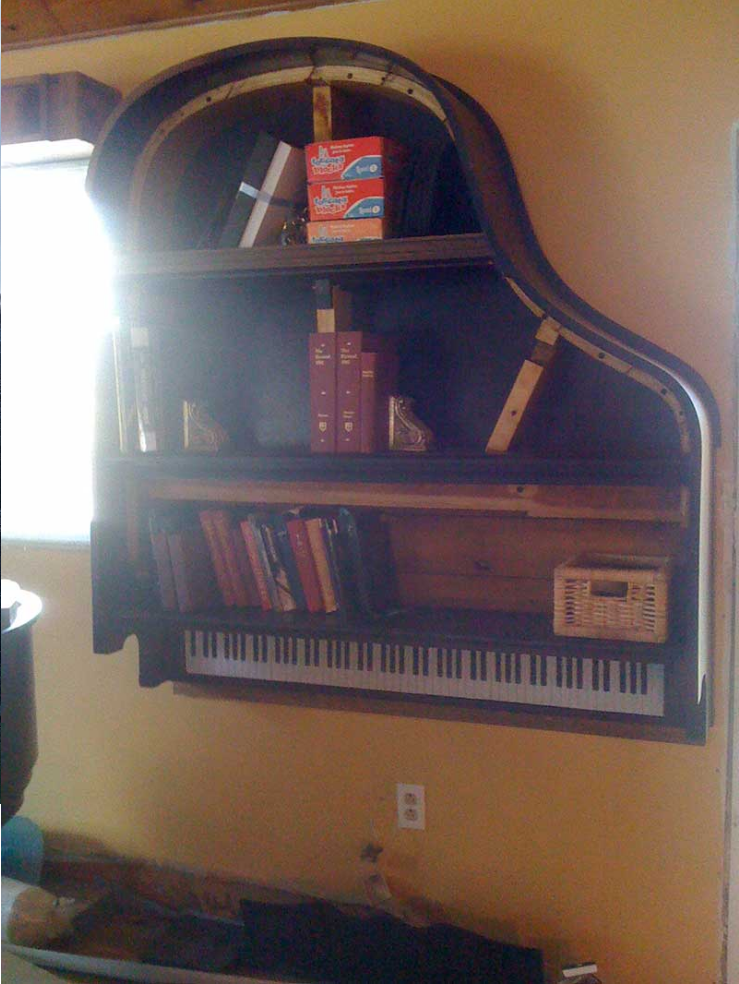 piano shelf